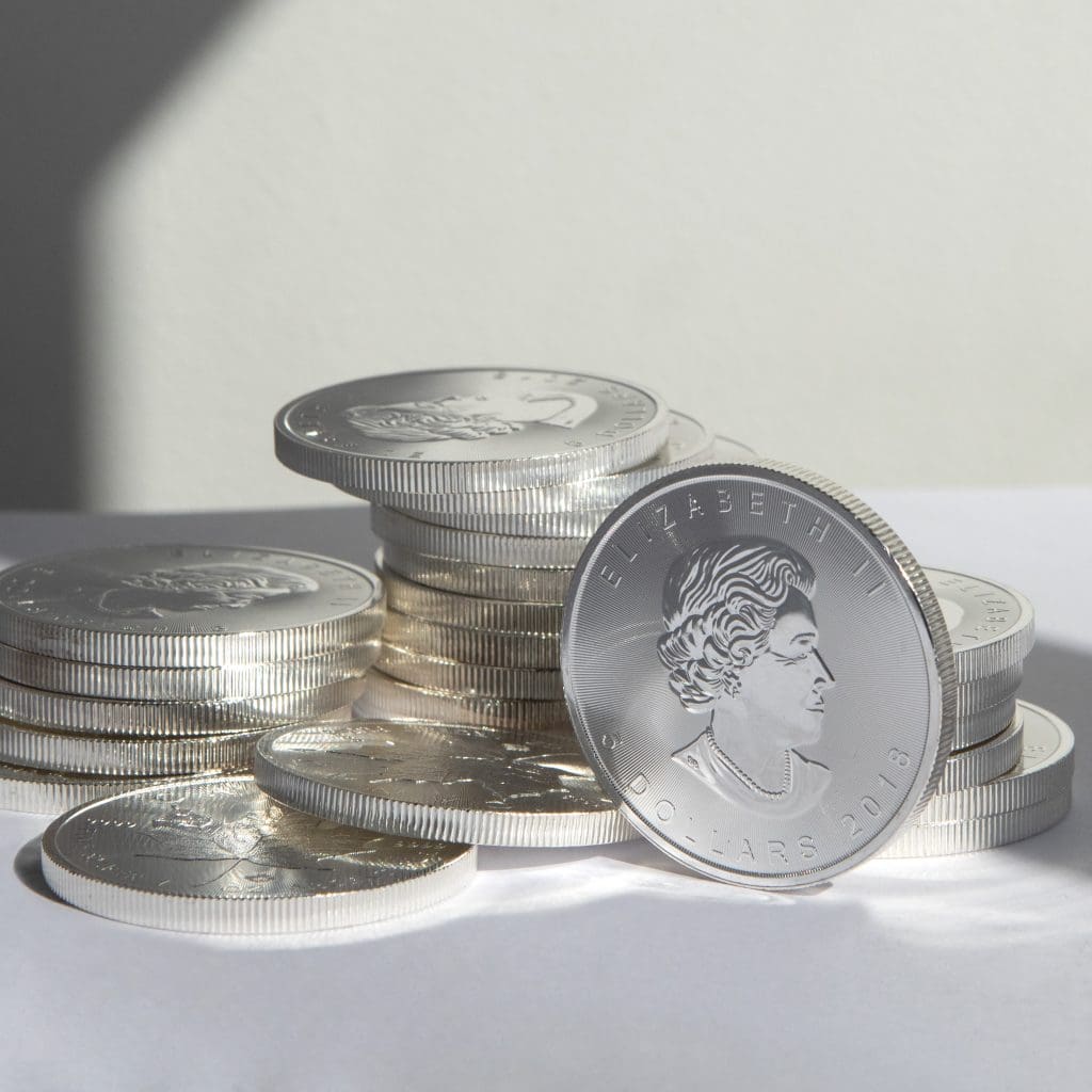 Zilveren munten